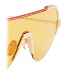 Thom Browne - Occhiali da Sole con Maschera d'Oro - Thom Browne Eyewear