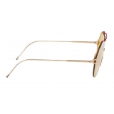 Thom Browne - Gold Mask Sunglasses - Thom Browne Eyewear
