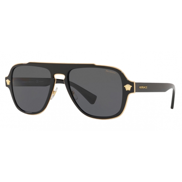 Versace - Sunglasses Medusa Retro Charm - Black - Sunglasses - Versace Eyewear
