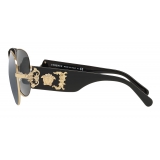 Versace - Sunglasses Baroque Pilot - Black - Sunglasses - Versace Eyewear