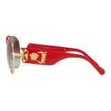 Versace - Sunglasses Baroque Pilot - Red - Sunglasses - Versace Eyewear