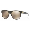 Versace - Sunglasses Greca Tetris - Mirror Gold - Sunglasses - Versace Eyewear