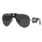 Versace - Sunglasses Baroque - Black - Sunglasses - Versace Eyewear