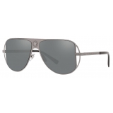 Versace - Sunglasses Grecamania Pilot - Grey - Sunglasses - Versace Eyewear