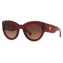 Versace - Sunglasses Tribute Jewel - Burgundy - Sunglasses - Versace Eyewear