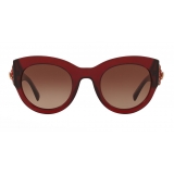 Versace - Sunglasses Tribute Jewel - Burgundy - Sunglasses - Versace Eyewear