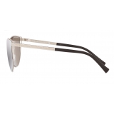 Versace - Sunglasses Cut-Grecamania Visor - Silver - Sunglasses - Versace Eyewear