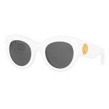 Versace - Versace Tribute Sunglasses - White - Sunglasses - Versace Eyewear