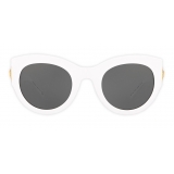 Versace - Versace Tribute Sunglasses - White - Sunglasses - Versace Eyewear