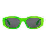 Versace - Occhiale da Sole Medusa "Biggie" - Verde Fluo - Occhiali da Sole - Versace Eyewear