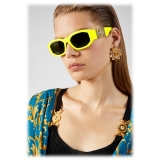 Versace - Occhiale da Sole Medusa "Biggie" - Giallo Fluo - Occhiali da Sole - Versace Eyewear