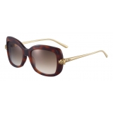 Cartier - Rectangular - Tortoiseshell Composite Brown Lenses - Panthère de Cartier - Sunglasses - Cartier Eyewear