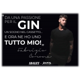 Zanin 1895 - GiuliaN Gin - Distilled - Adalet Unconventional Groove - Fabrizio Corona Official - Italian Original Botanical Gin