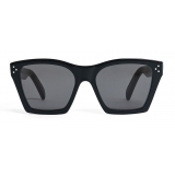 Céline - Cat Eye Sunglasses in Acetate with Polarized Lenses - Black - Sunglasses - Céline Eyewear