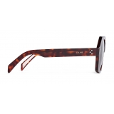 Céline - Oversized Sunglasses in Acetate - Dark Havana - Sunglasses - Céline Eyewear