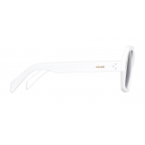 Céline - Oversized Sunglasses in Acetate - White - Sunglasses - Céline Eyewear