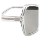 Céline - Occhiali da Sole a Farfalla in Acetato - Cristallo - Occhiali da Sole - Céline Eyewear