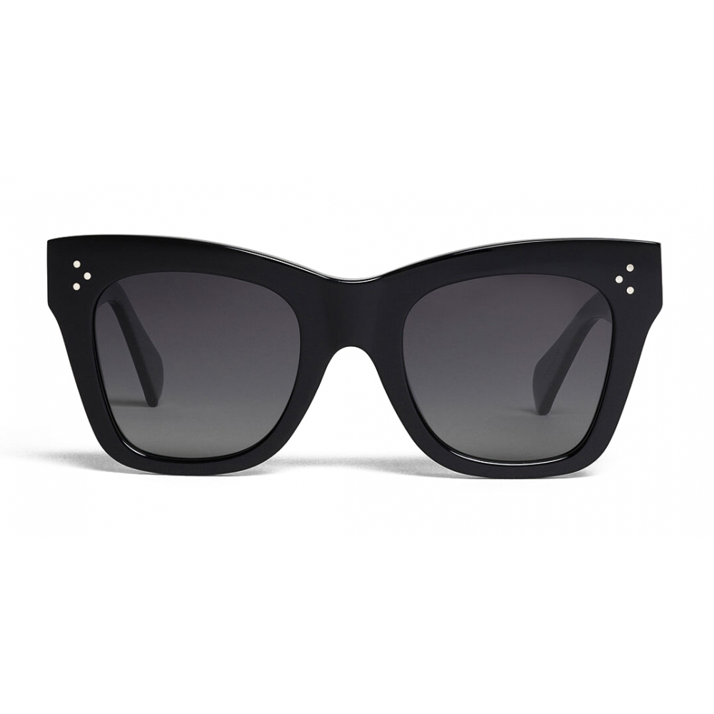 Céline - Cat Eye Sunglasses in Acetate with Polarized Lenses - Black ...