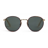 Céline - Metal Frame 06 Sunglasses in Metal - Havana Green - Sunglasses - Céline Eyewear