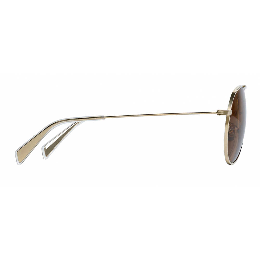 Céline - Metal Frame 01 Sunglasses in Metal - Gold - Sunglasses ...