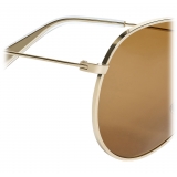 Céline - Metal Frame 01 Sunglasses in Metal - Gold - Sunglasses - Céline Eyewear
