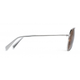 Céline - Metal Frame 02 Sunglasses in Metal - Silver - Sunglasses - Céline Eyewear