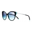 Tiffany & Co. - Cat Eye Sunglasses - Black Blue - Tiffany T Collection - Tiffany & Co. Eyewear