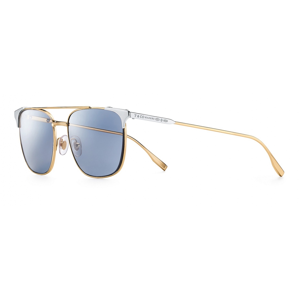 Tiffany & Co. - Makers Sunglasses - Gold Silver Black - Tiffany T ...