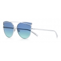 Tiffany & Co. - Cat Eye Sunglasses - Silver Blue - Tiffany T Collection - Tiffany & Co. Eyewear