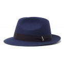 Doria 1905 - Droplet - Cappello a Goccia Blu Negroamaro - Accessori - Cappello Artigianale Italiano