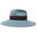 Doria 1905 - Droplette - Drop Hat Lagoon Scarab Laque - Accessories - Handmade Artisan Italian Cap