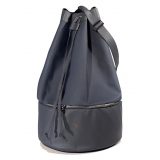 Doria 1905 - Ocean - Roll Bag Night Blue - Accessories - Handmade Artisan Italian Bag