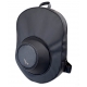Doria 1905 - Skuba - Hat-Bag Backpack Black - Accessories - Handmade Artisan Italian Bag