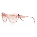 Tiffany & Co. - Cat Eye Sunglasses - Rose Gold Brown - Tiffany Diamond Point Collection - Tiffany & Co. Eyewear