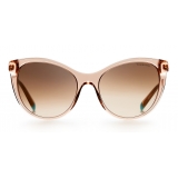 Tiffany & Co. - Butterfly Sunglasses - Beige Gold Brown - Tiffany Diamond Point Collection - Tiffany & Co. Eyewear