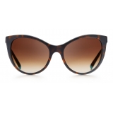 Tiffany & Co. - Butterfly Sunglasses - Tortoise Pale Gold Brown - Tiffany Diamond Point Collection - Tiffany & Co. Eyewear