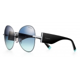 Tiffany & Co. - Butterfly Oversized Sunglasses - Black Blue - Tiffany T Collection - Tiffany & Co. Eyewear