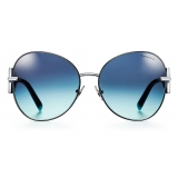 Tiffany & Co. - Butterfly Oversized Sunglasses - Black Blue - Tiffany T Collection - Tiffany & Co. Eyewear