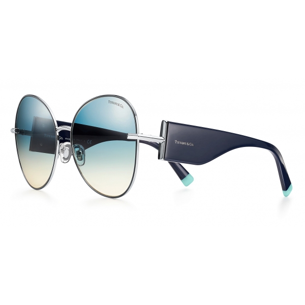 Tiffany & Co. - Butterfly Oversized Sunglasses - Blue - Tiffany T Collection - Tiffany & Co. Eyewear