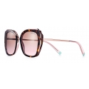 Tiffany & Co. - Square Sunglasses - Tortoise Light Pink Brown - Tiffany Infinity Collection - Tiffany & Co. Eyewear