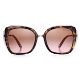 Tiffany & Co. - Square Sunglasses - Tortoise Light Pink Brown - Tiffany Infinity Collection - Tiffany & Co. Eyewear