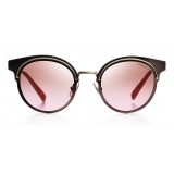 Tiffany & Co. - Round Sunglasses - Pale Gold Purple - Tiffany T Collection - Tiffany & Co. Eyewear