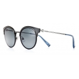 Tiffany & Co. - Round Sunglasses - Gunmetal Gray - Tiffany T Collection - Tiffany & Co. Eyewear