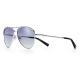 Tiffany & Co. - Pilot Sunglasses - Silver Blue - Tiffany Diamond Point Collection - Tiffany & Co. Eyewear