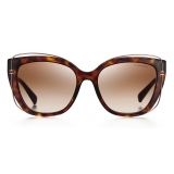 Tiffany & Co. - Pilot Sunglasses - Tortoise Rose Gold Brown - Tiffany T Collection - Tiffany & Co. Eyewear