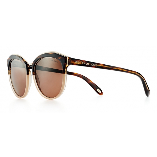 Tiffany & Co. - Round Sunglasses - Tortoise Camel Brown - Tiffany 1837™ Collection - Tiffany & Co. Eyewear