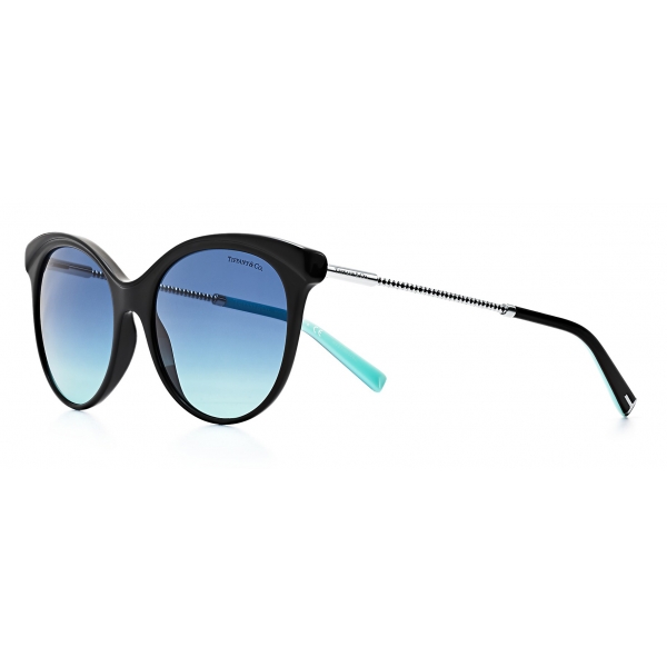 Tiffany & Co. - Butterfly Sunglasses - Black Blue - Tiffany Diamond Point Collection - Tiffany & Co. Eyewear