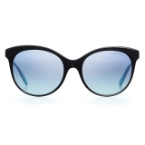 Tiffany & Co. - Butterfly Sunglasses - Black Blue - Tiffany Diamond Point Collection - Tiffany & Co. Eyewear