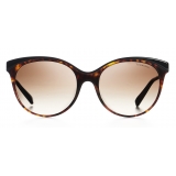Tiffany & Co. - Butterfly Sunglasses - Black Tortoise Brown - Tiffany Diamond Point Collection - Tiffany & Co. Eyewear