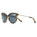 Tiffany & Co. - Butterfly Sunglasses - Black Yellow Gray - Tiffany Diamond Point Collection - Tiffany & Co. Eyewear